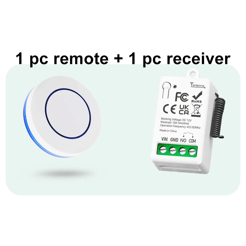 

Беспроводной пульт дистанционного управления Tedeligo для электромагнитного замка 12В