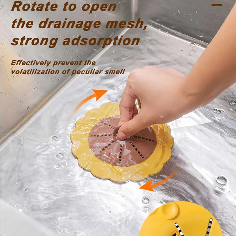 

Hair Stoppers Anti-blocking Hair Catcher Plug Trap Shower Floor Drain Covers Sink Strainer Filter Bathroom Kitchen Accessories