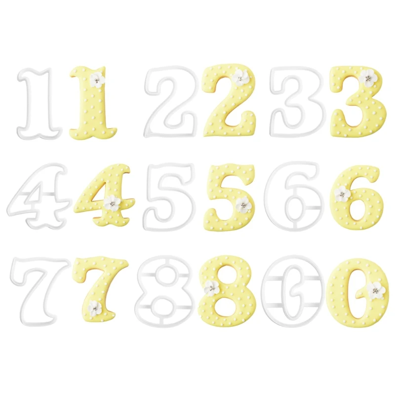 

Новинка 2022, 9 штук, вырубки для печенья разной формы, прочная трехмерная посуда для выпечки