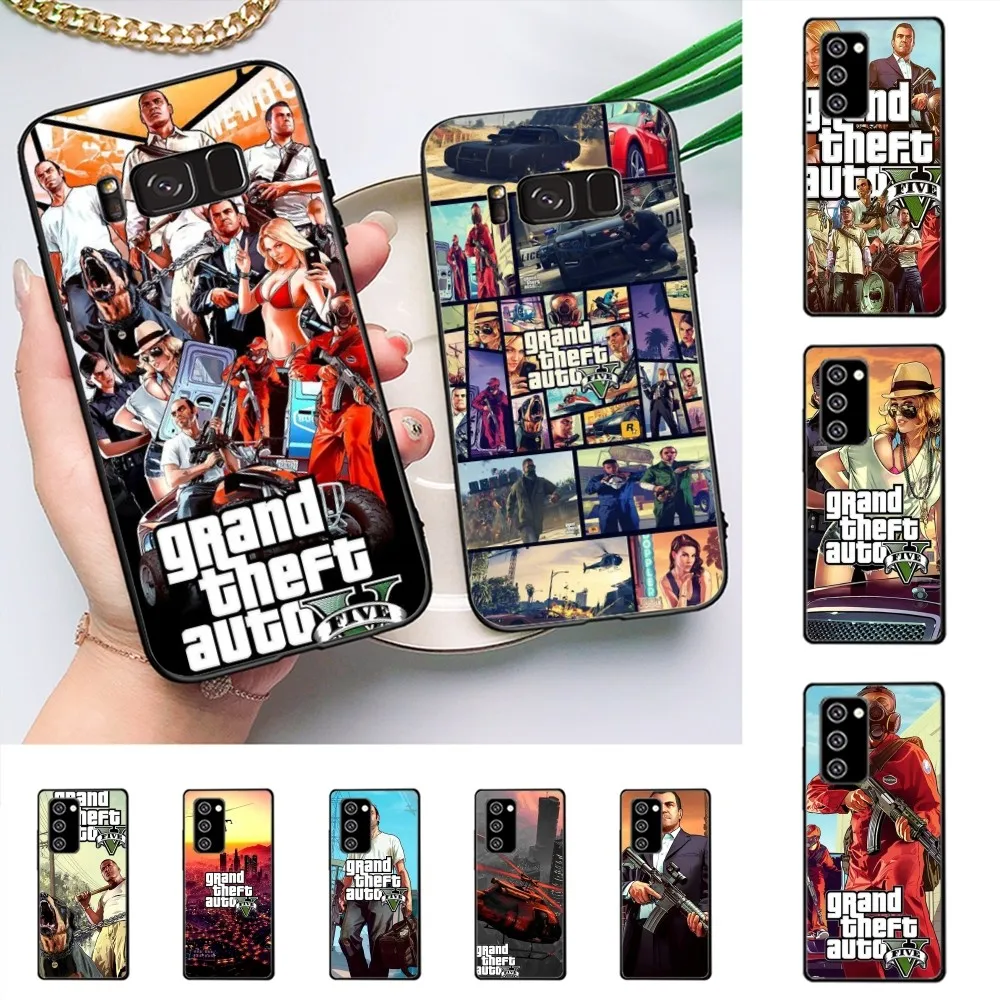 Hot Game GTA V Phone Case For Samsung J 7 Plus 7core J7 Neo J6 Prime J4 J5 Mobile Cover