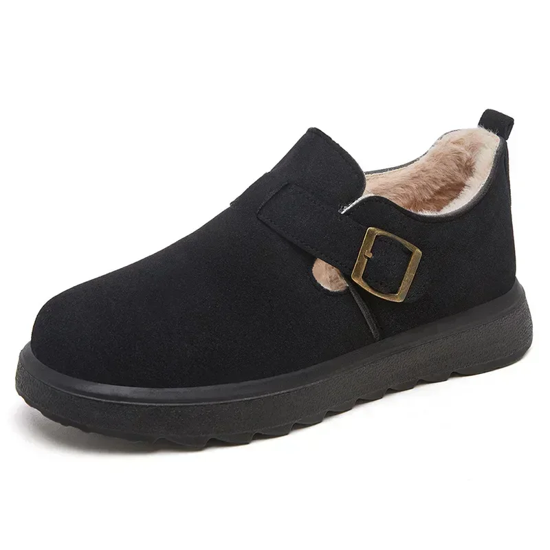 Утолщенная теплая обувь Boken повседневная короткая удобная женская зимняя новая