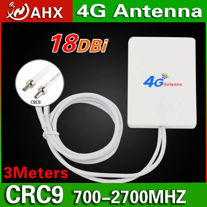 Антенна LTE 3G 4G TS9 CRC9 SMA Коннектор маршрутизатор внешняя антенна для маршрутизатора