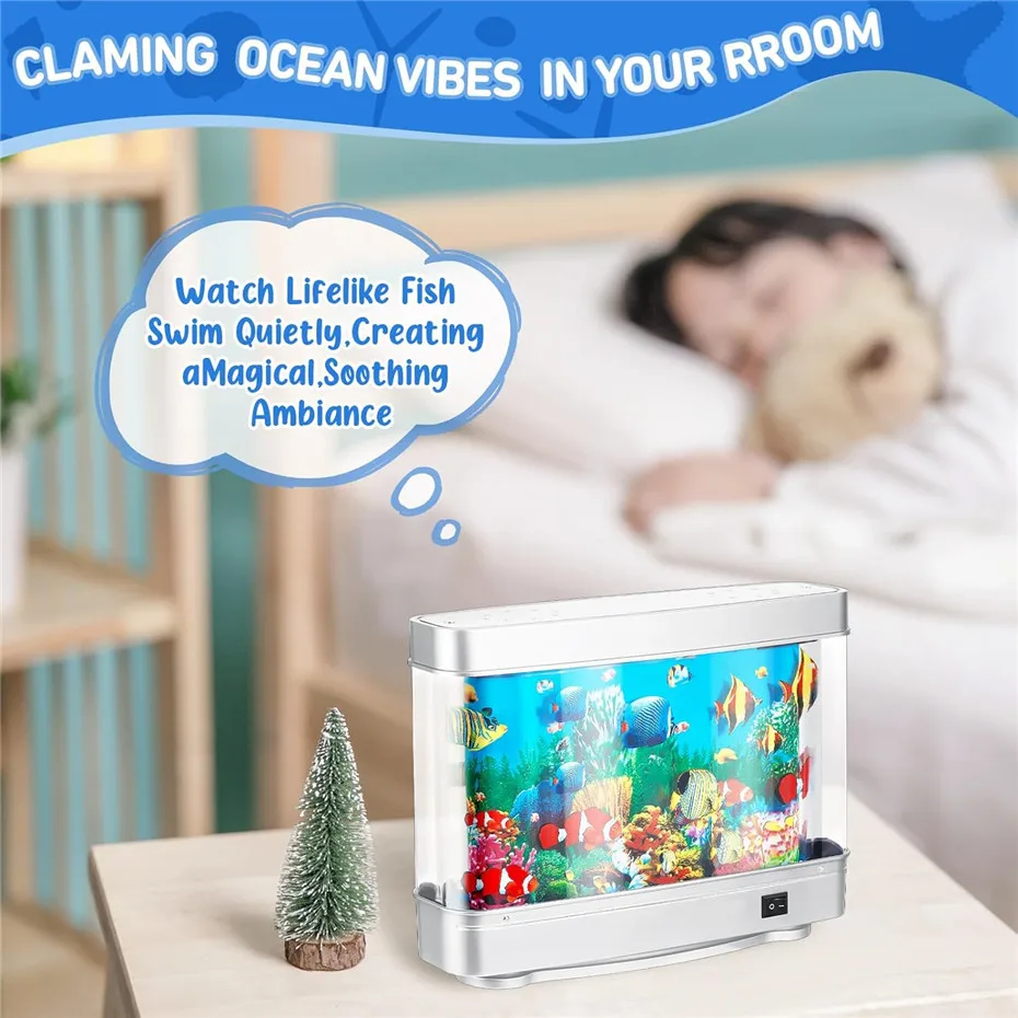 Искусственные тропические аквариумные светильники искусственная задняя