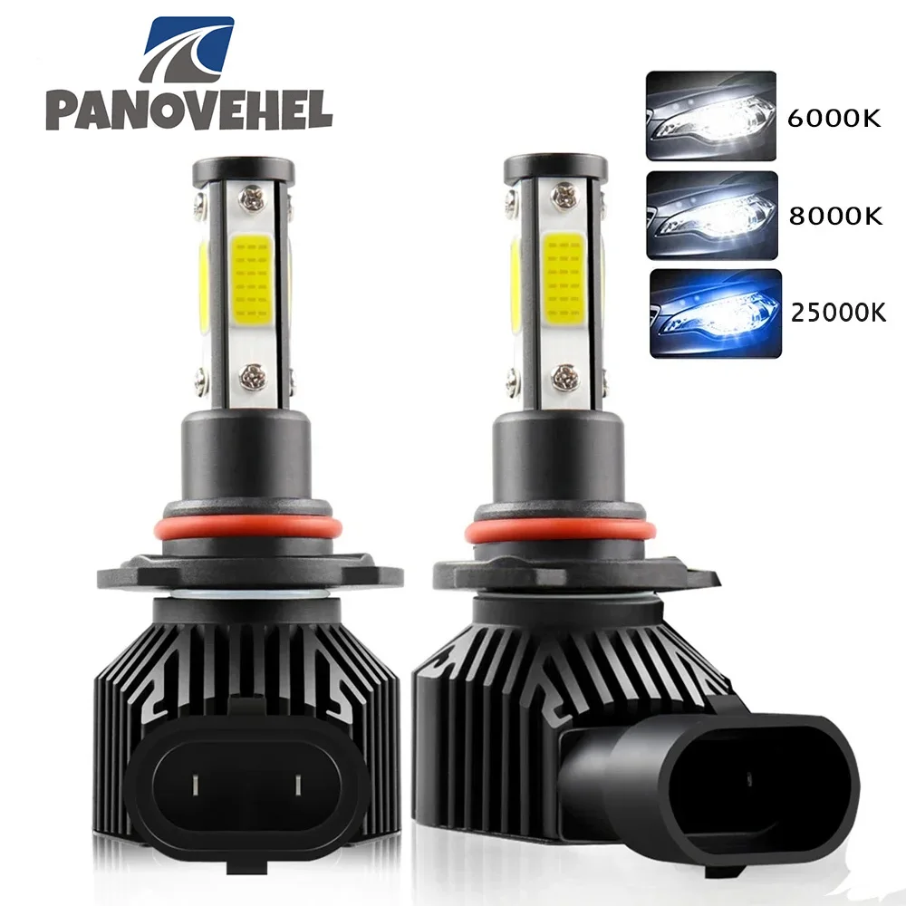 

2шт 360-градусный светодиод 140000 LM 110W H7 H11 Светодиодная лампа H1 H4 H9 9005 HB3 9006 HB4 Автомобильная лампа для фар 6000K Противотуманная фара 12 В 6000 К