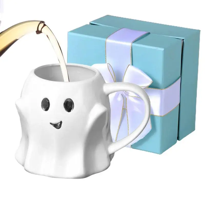 

Ghost Cup Heat-resistant Ghost Mug For Offices Ghostface Mugs For Tea Milk Coffee For Offices School Dormitory Apartment