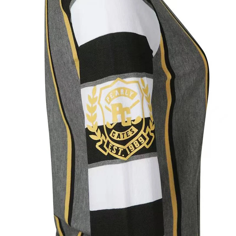 Golf knit spring summer shirt women polo long sleeve golf clothing  W122109