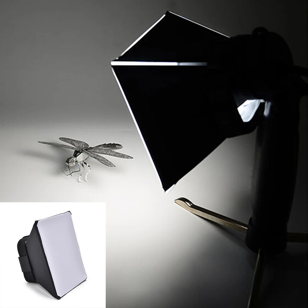 

Multi-Functional 30*27cm Softbox Flash Diffuser Reflector For Most Kinds Of SLR Camera Speedlite Photography Studio Accessories