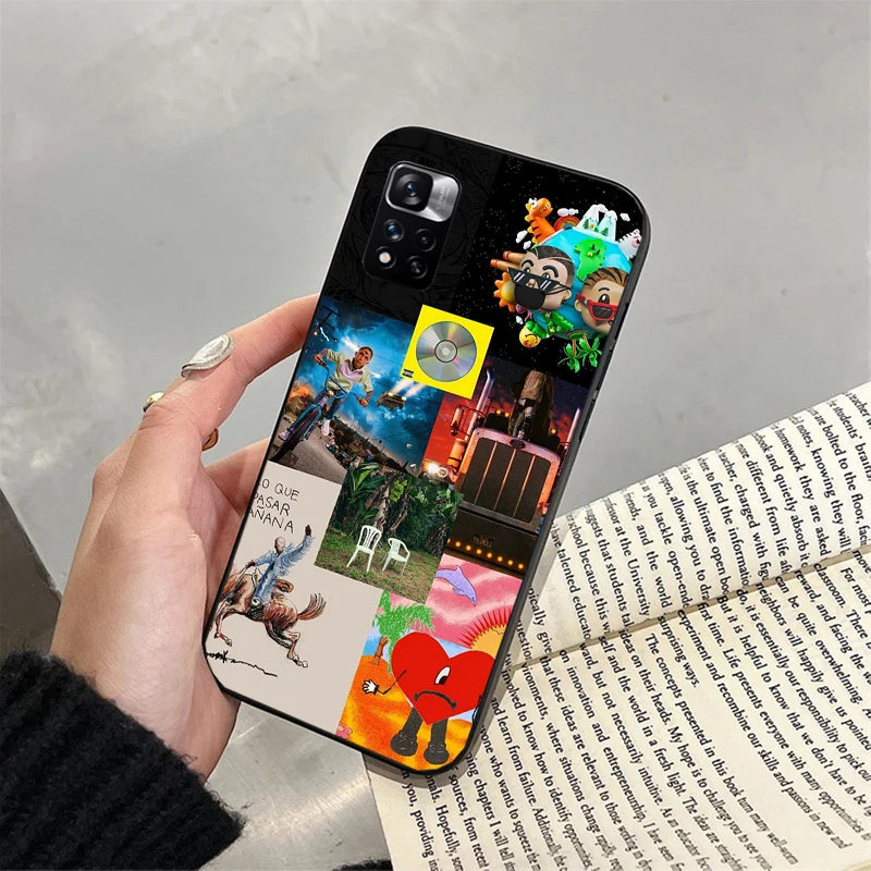 Фото Силиконовый чехол для телефона DTMF Bad Bunny для Xiaomi Redmi note 15 14 13 12 11 10 Pro 14S 12S 10S Redmi A5 15C 13C 10C 14C №2