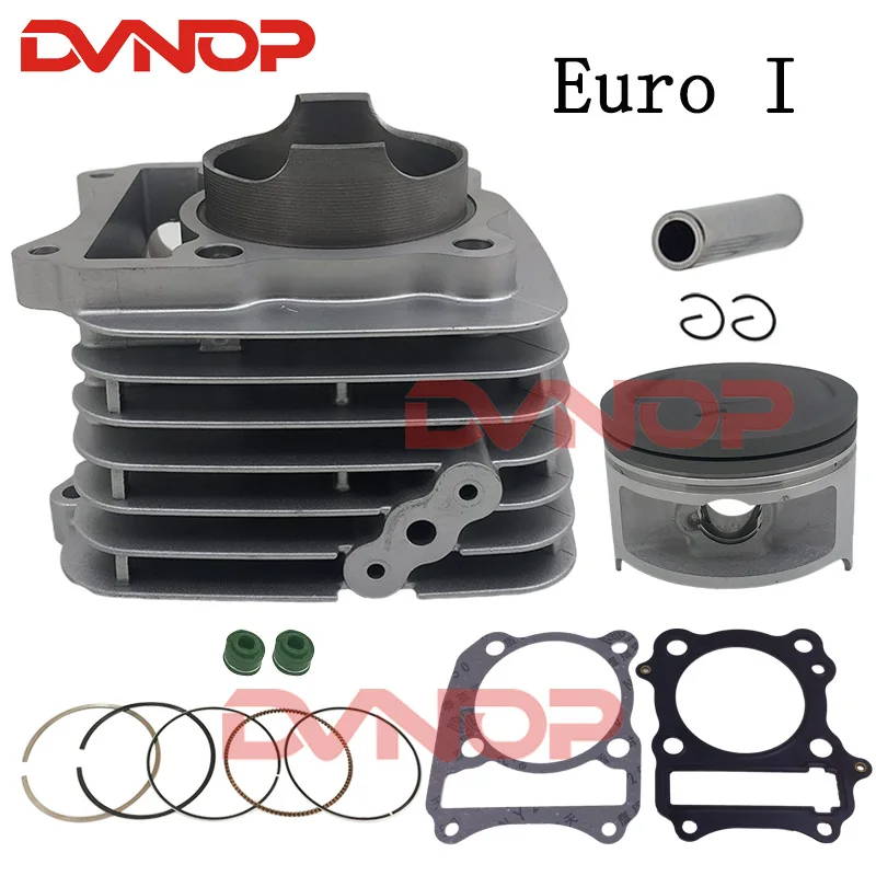 

Мотокросс QM200 QM200GY GS200 двигатель Головка блока цилиндров мотоциклетные наборы диаметр цилиндра размеры 66 мм поршневой палец 16 мм