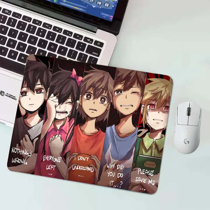 

Игровые компьютерные коврики для клавиатуры и мыши Omori, компьютерный Настольный коврик, коврик для мыши, игровые аксессуары для ноутбуков, к...