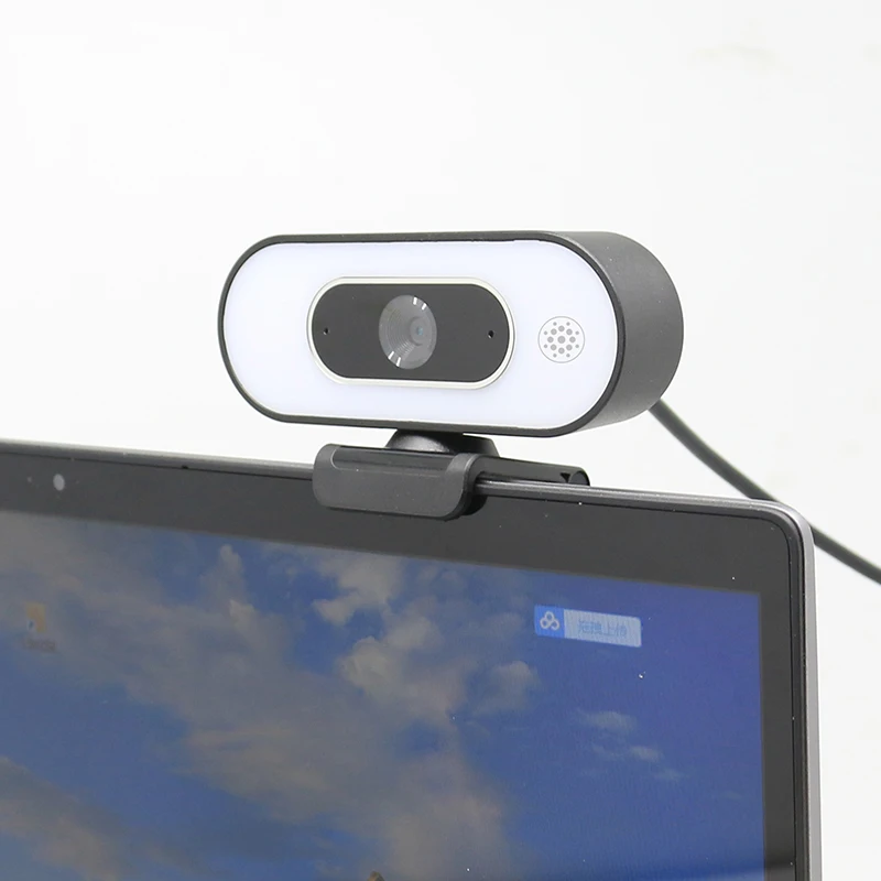 

Webcams 1080P HD Camera Miniature 2 Noise Reduction Mic FHD Fill Light USB 2.0 Interface