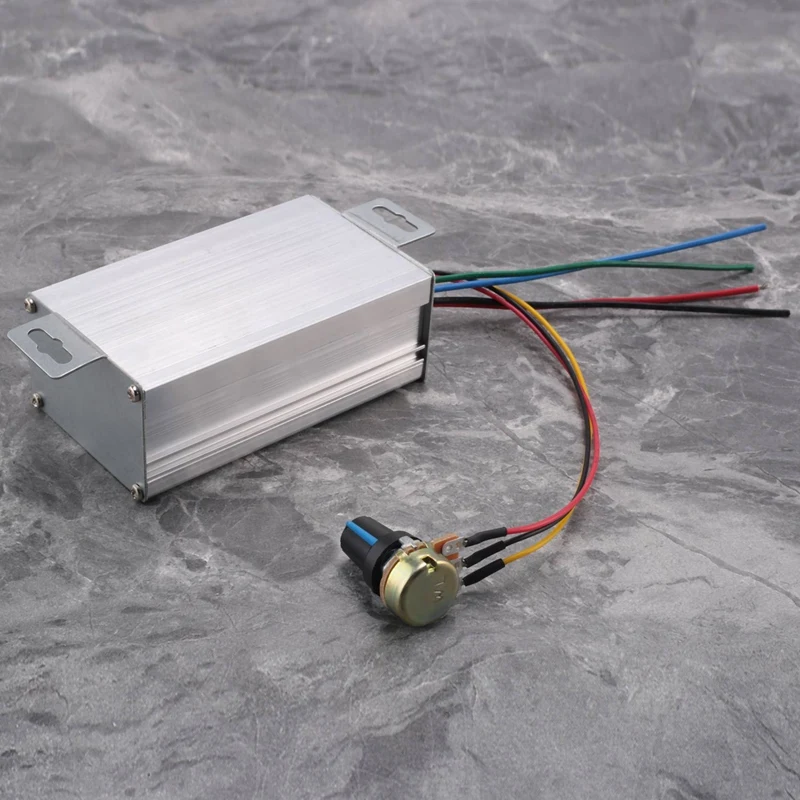 Регулятор скорости двигателя DC9V 12V 24V 48V 60V 20A ШИМ-регулятор Драйвер регулятора 0-1200W