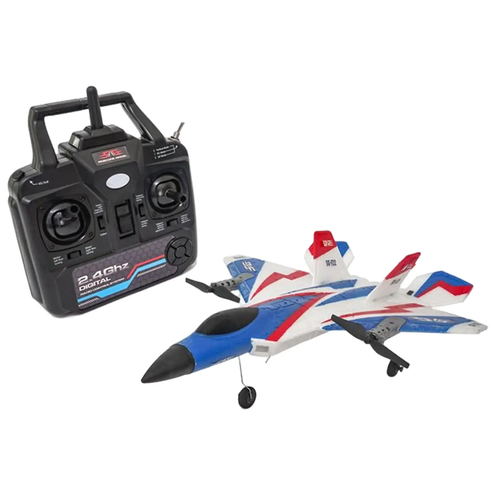 EPP Foam Remote Control Aircraft Ready to Fly 3D 6G Vertical Flying Remote Control Fighter for Beginners Children Birthday Gifts images - 6