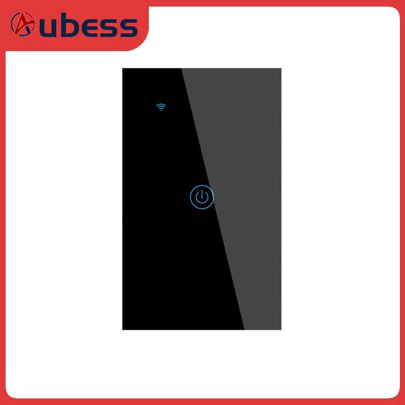 

Настенный светильник на 1/2/3/4 клавиши, настенный светильник, дистанционное управление через приложение, Черный сенсорный переключатель Zigbee,...