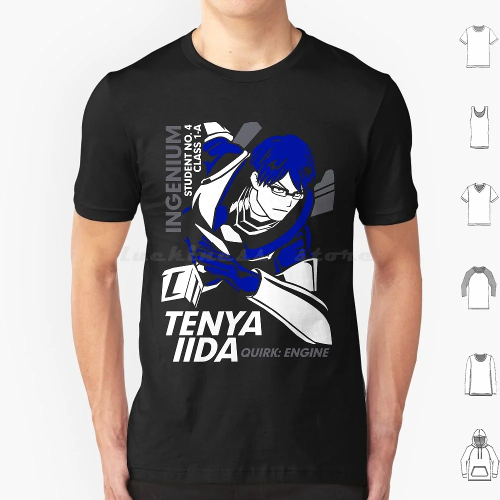 Boku No Hero Academia-Iida Tenya | Perfect Gift T Shirt 6xl Cotton Cool Tee Iida Academia Academy