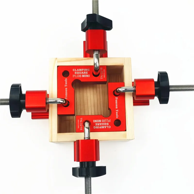 4 набора мини деревообрабатывающий прямоугольный позиционирующий зажим 90