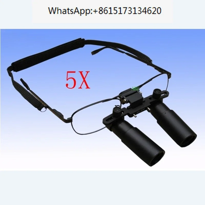 Профессиональная медицинская лупа 3X 4X 5X 6X 7X хирургическая бинокулярная