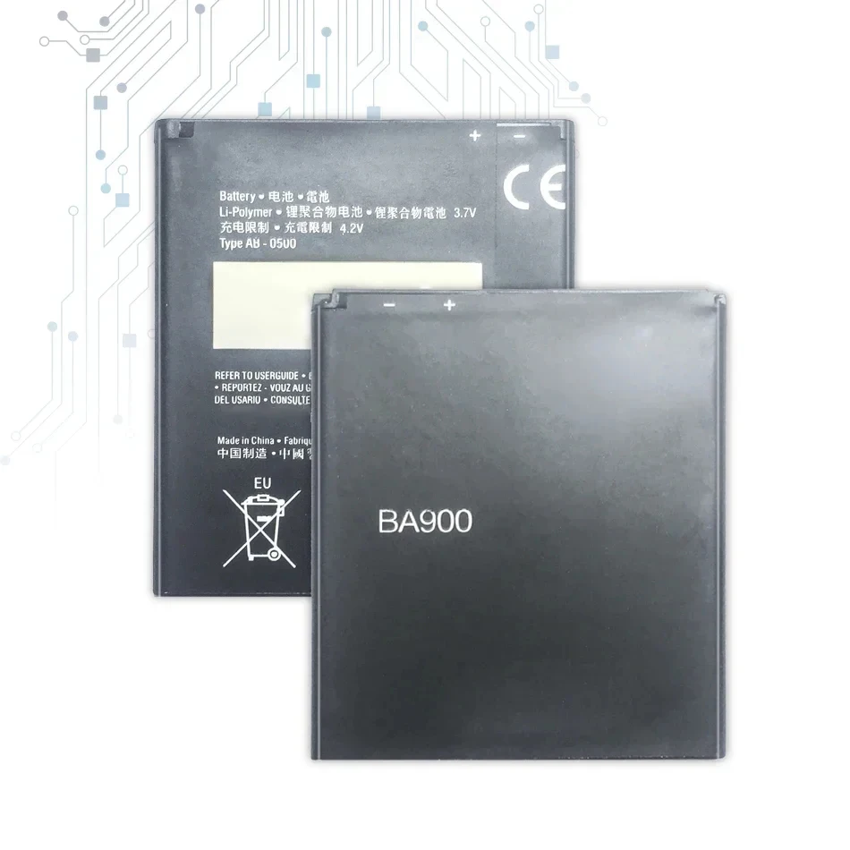 BA900 Аккумулятор для мобильного телефона Sony Xperia TX LT29i JST26i LS36h C2104 C2105 AB-0500 1700 мАч