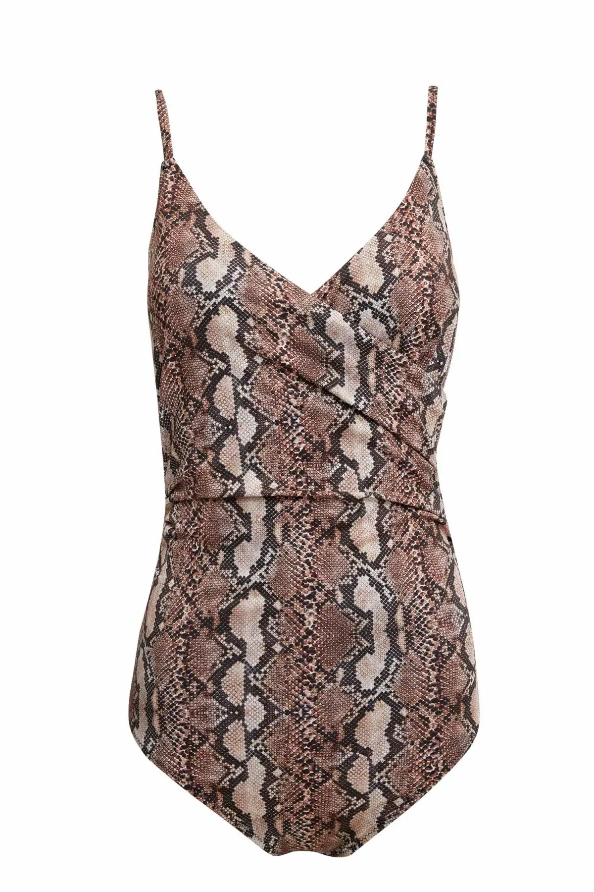 

Купальники с ремешком и змеиным узором