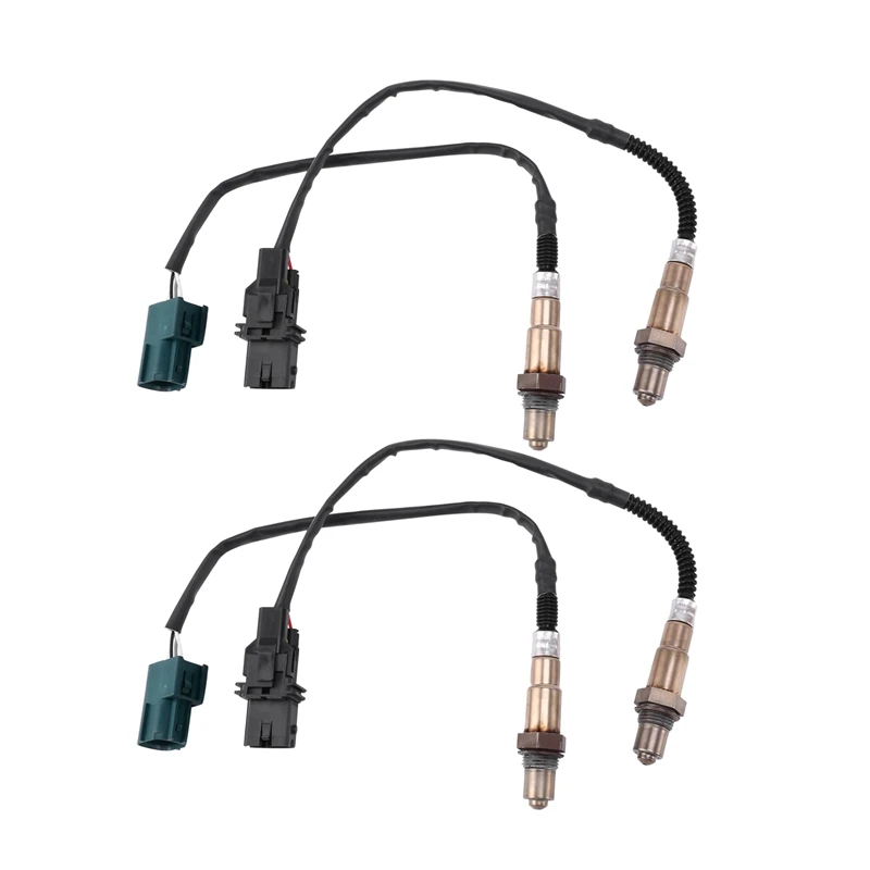 

4Pcs Air Fuel Ratio Oxygen Sensor Up + Downstream For 2004-2006 Nissan Titan 5.6L