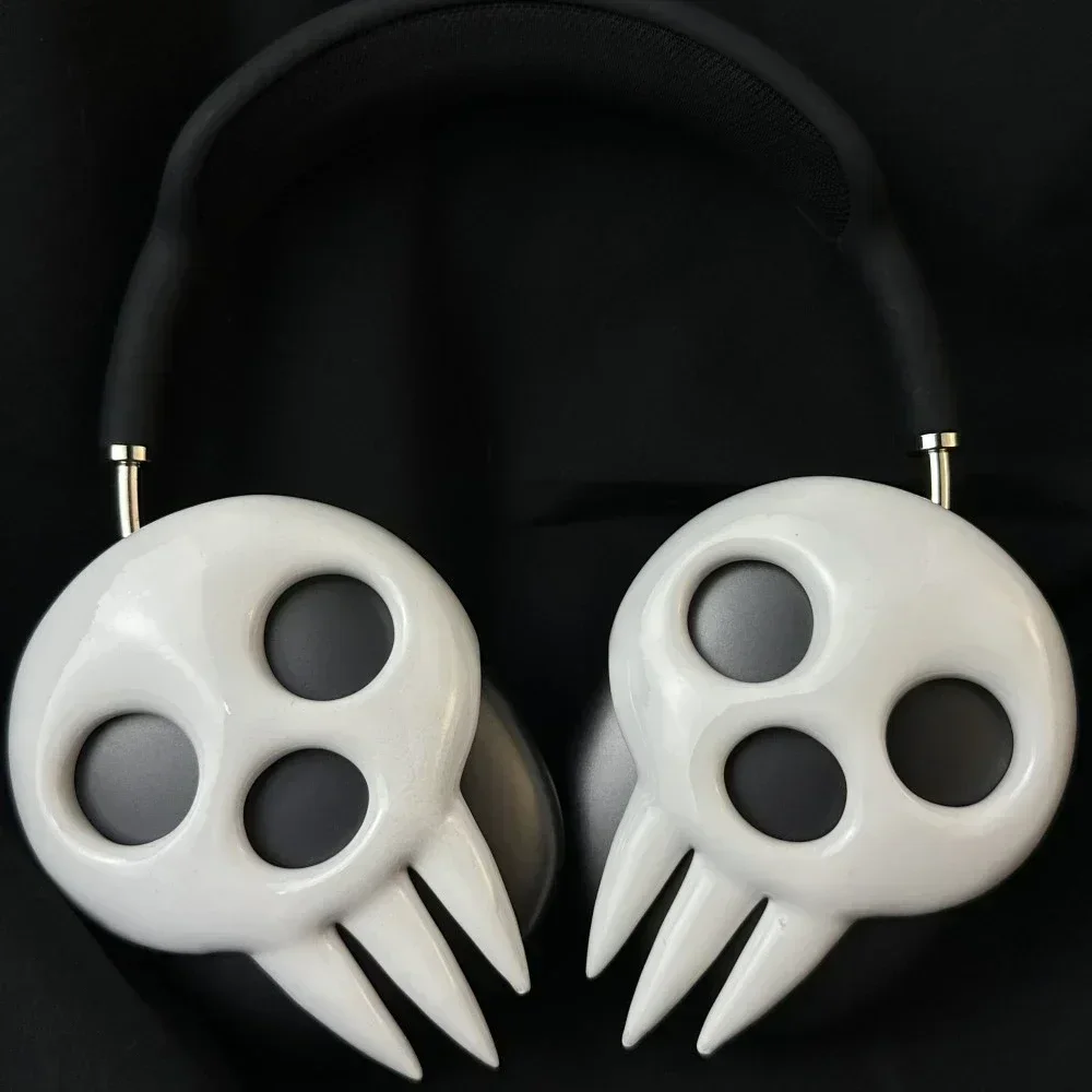 Фото Soul Eater для Airpods Max, чехол для наушников на заказ, украшение, гарнитура с черепом смерти, аксессуар для Airpods Max, крепление Y2k №3