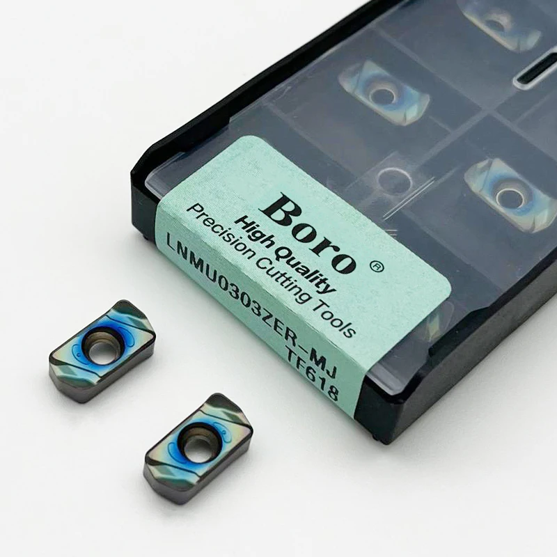 

LNMU0303ZER MJ TF618 Вставки из закаленной стали LNMU Твердосплавные вставки LNMU0303 Внутренние токарные инструменты Токарный станок с ЧПУ