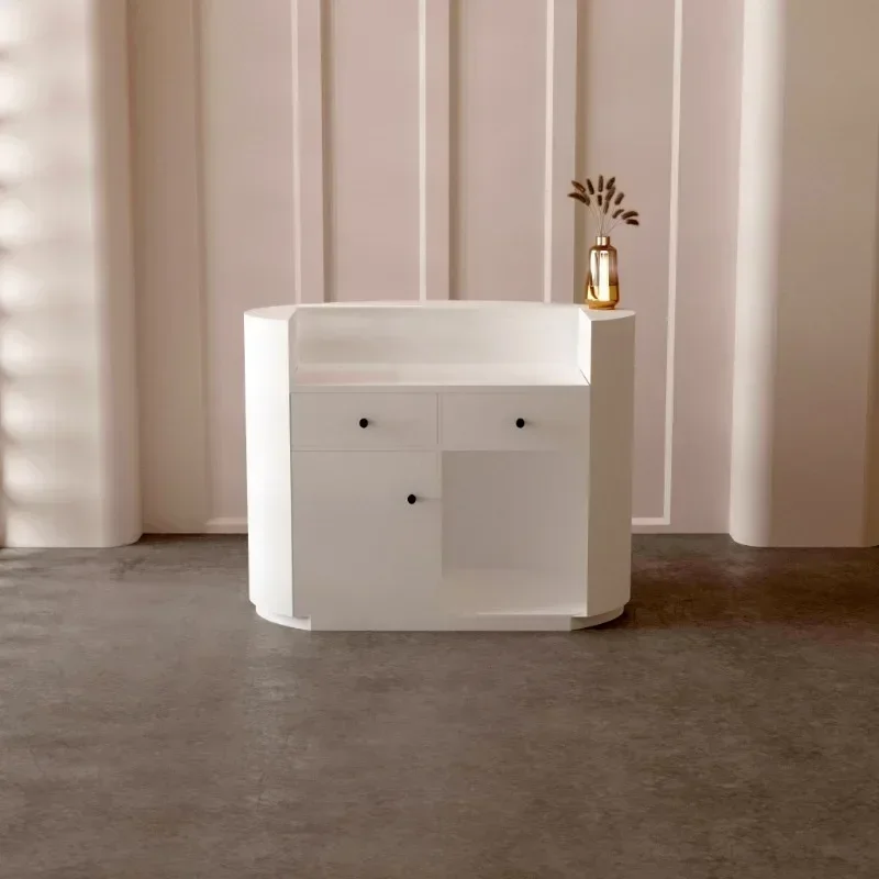 Магазин Салон красоты Стойки регистрации Элегантный компьютер Стойка Стол