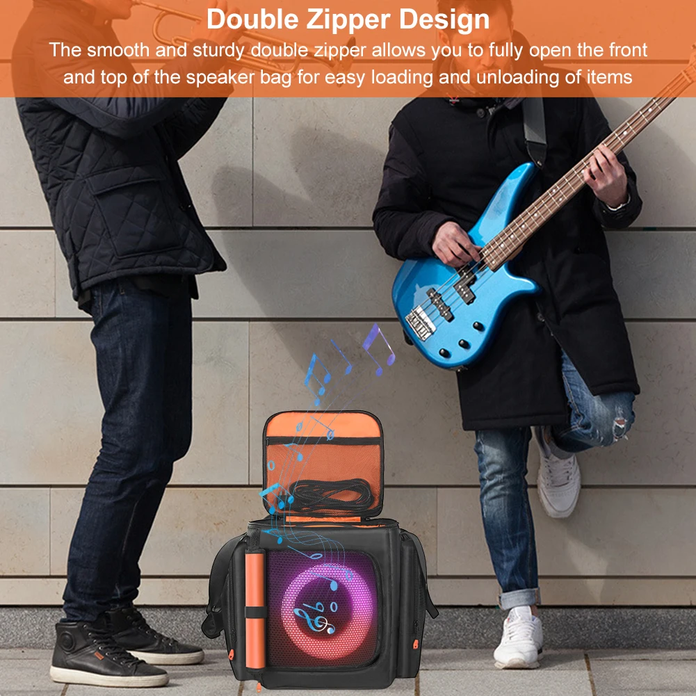Фото Чехол для портативной колонки JBL Partybox Encore Essential 2, пылезащитный, большой емкости, двусторонний, для хранения колонок Encore Essential №3