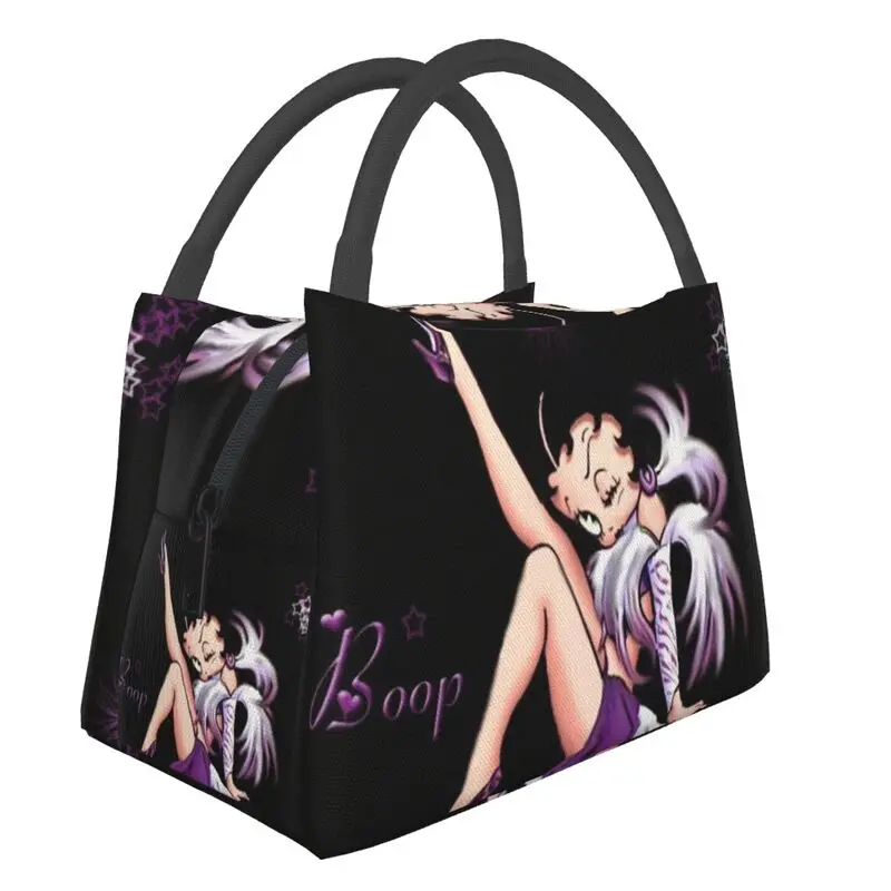 

Boop Bettys Портативный Ланч-бокс для женщин, мультяшный термоохладитель, пищевая изолированная сумка для ланча, контейнер для путешествий, рабо...