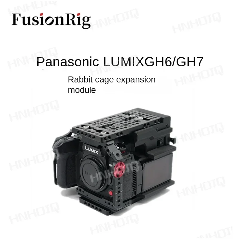 Fusionrig для Panasonic Lumix Gh6/Gh7 модуль расширения клетки кроличьей Cineback в том же стиле