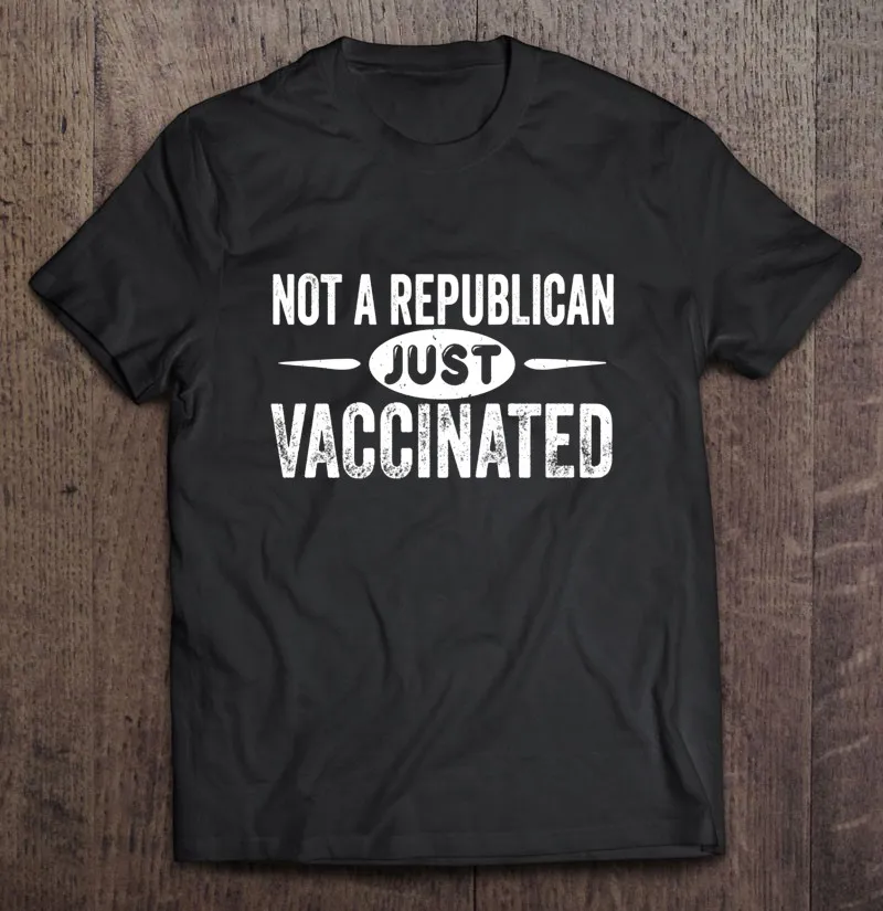 

Футболка не РЕСПУБЛИКАНСКАЯ, просто привита, антиреспубликанская, Ретро стиль, простая Мужская футболка, Харадзюку, кавайная, на заказ, боль...