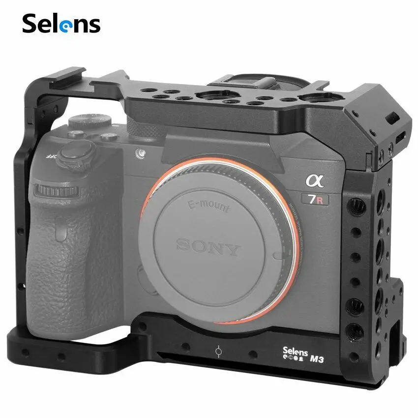 Камера Selens Верхняя ручка Холодный башмак a7iii a7r3 a7m3 клетка для Sony A7RIII /A7III/A7III