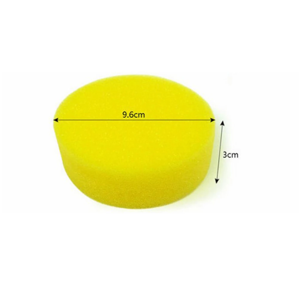 

12PCS Car Foam Sponge Wax Applicator Round Car Polishing And Waxing Sponge Car Detailing Cleaning Tools Cleaning Supplies