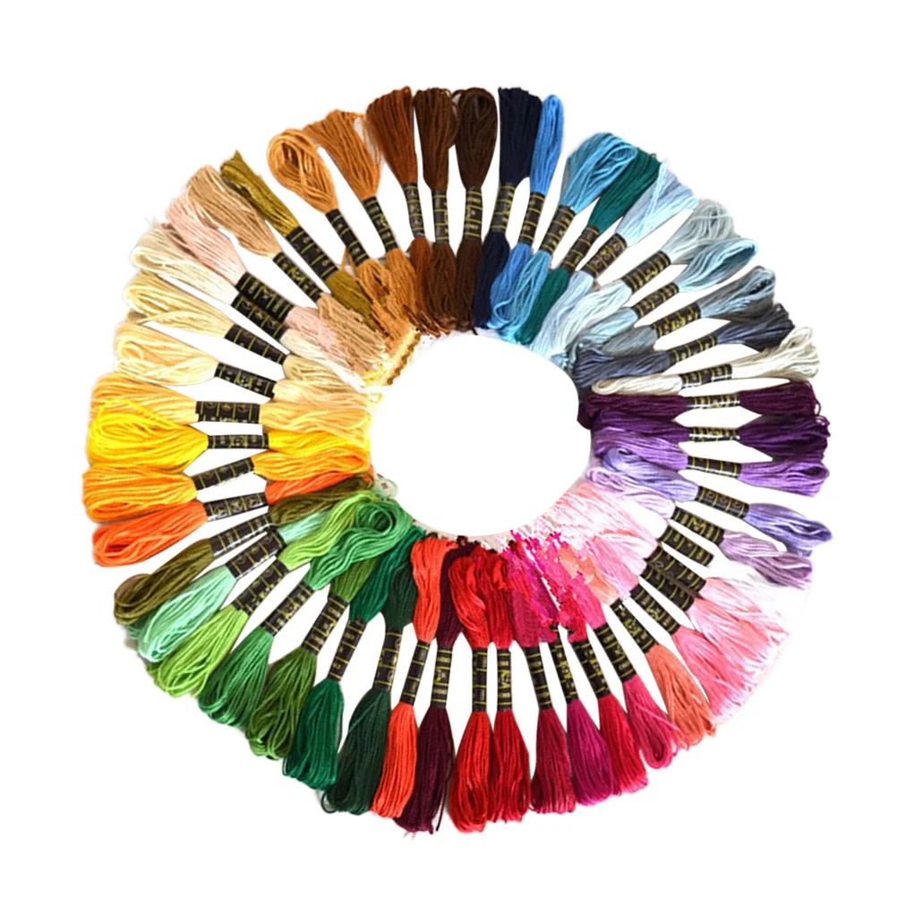 

Floss Embroidery String Bracelets Kit Thread Craft Cord Cross Friendship Suppliessewing Crafts Skeins Making Needle