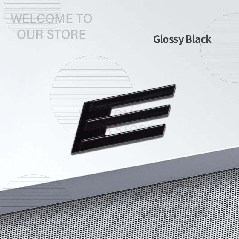 

Автомобильный декор, металлическая буквенная эмблема E, 3D наклейка, аксессуары для Peugeot EV 208 2008 308 5008 3008 iOn Expert, наклейки на задний багажник