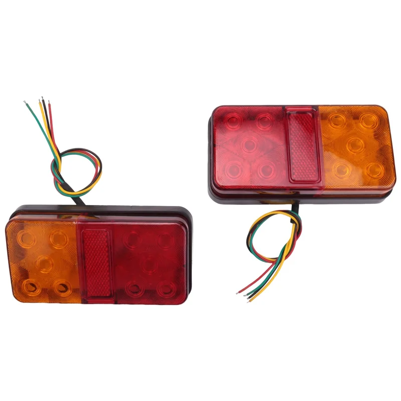 2 шт. задний фонарь прицепа 12 В-80 в