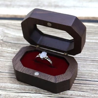 engagement anniversary personalized name date for wedding ceremony rustic ring box holder jewelry storage boxes case