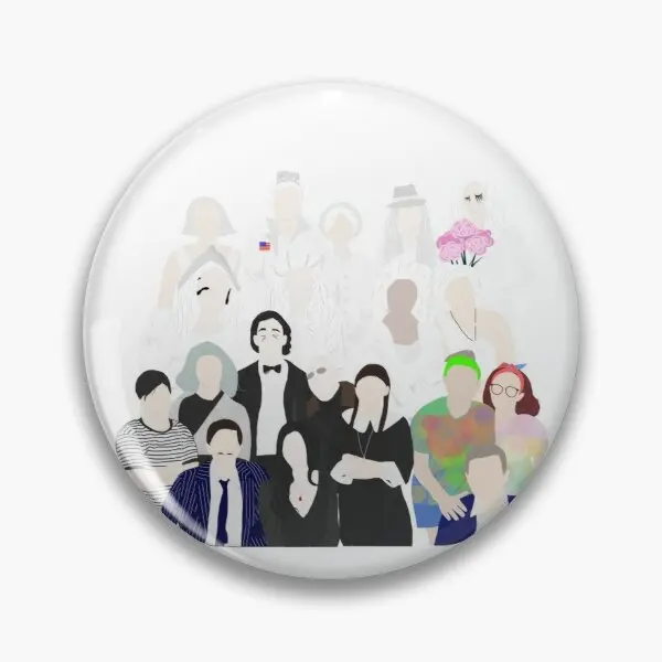 

Значок на булавке с мягкими пуговицами для всей семьи