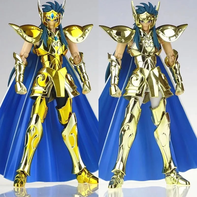 

CS Model Saint Seiya Myth Cloth Gold EX Aquarius Camus with Hyoga head Anime color Knights of the Zodiac Action Figure In Stock