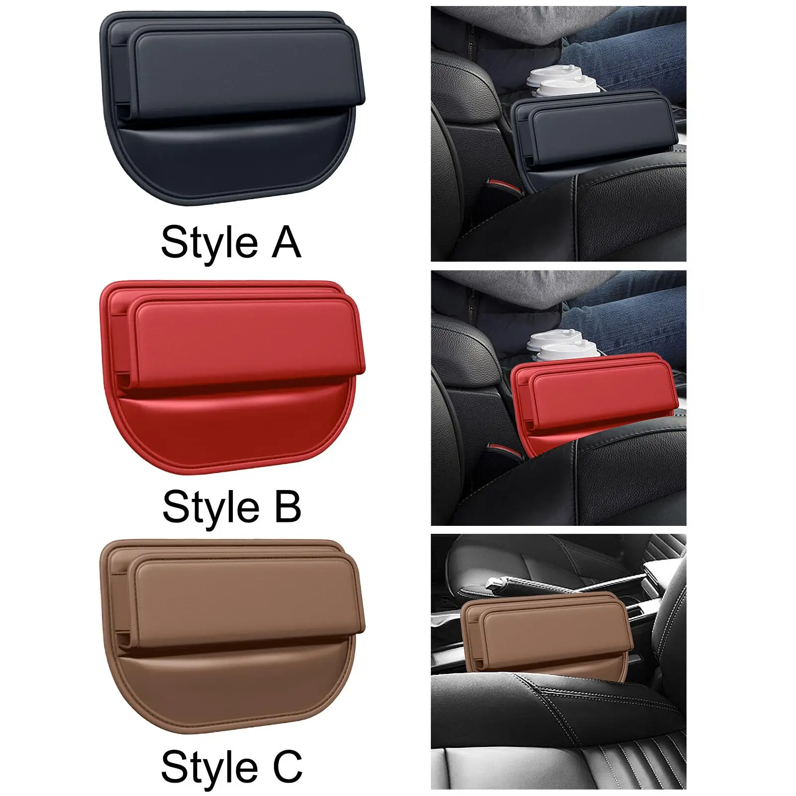 Универсальный автомобильный заполнитель карман для хранения искусственная кожа