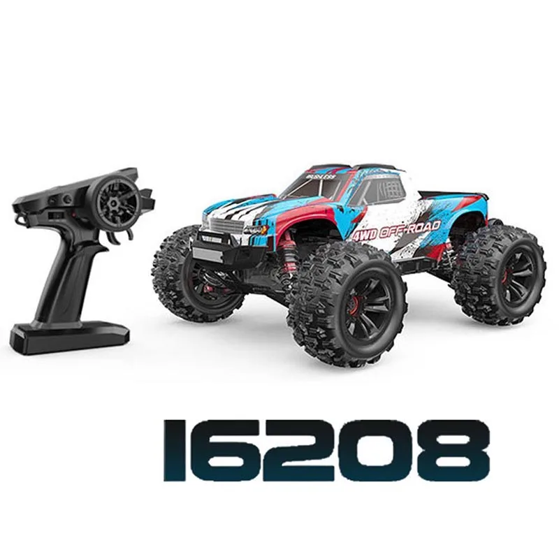 

MJX 16208 Rc Car 1/16 Brushless High-Speed 4WD 2.4G Remote Control Off-Road Truck Brushless Big Wheel Truck Rc Cars for Adults