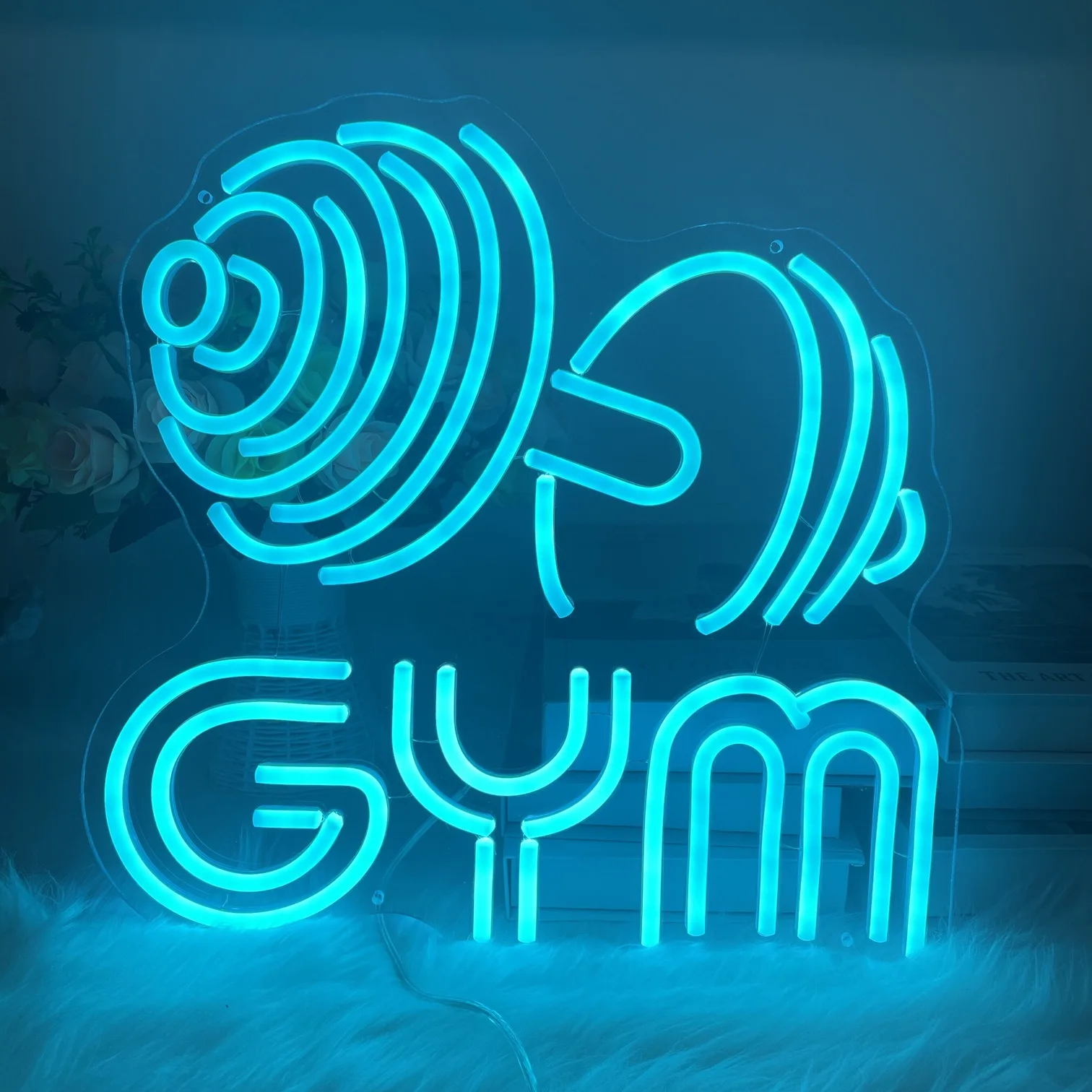 Неоновая вывеска Настенный декор для домашней комнаты тренажерного зала