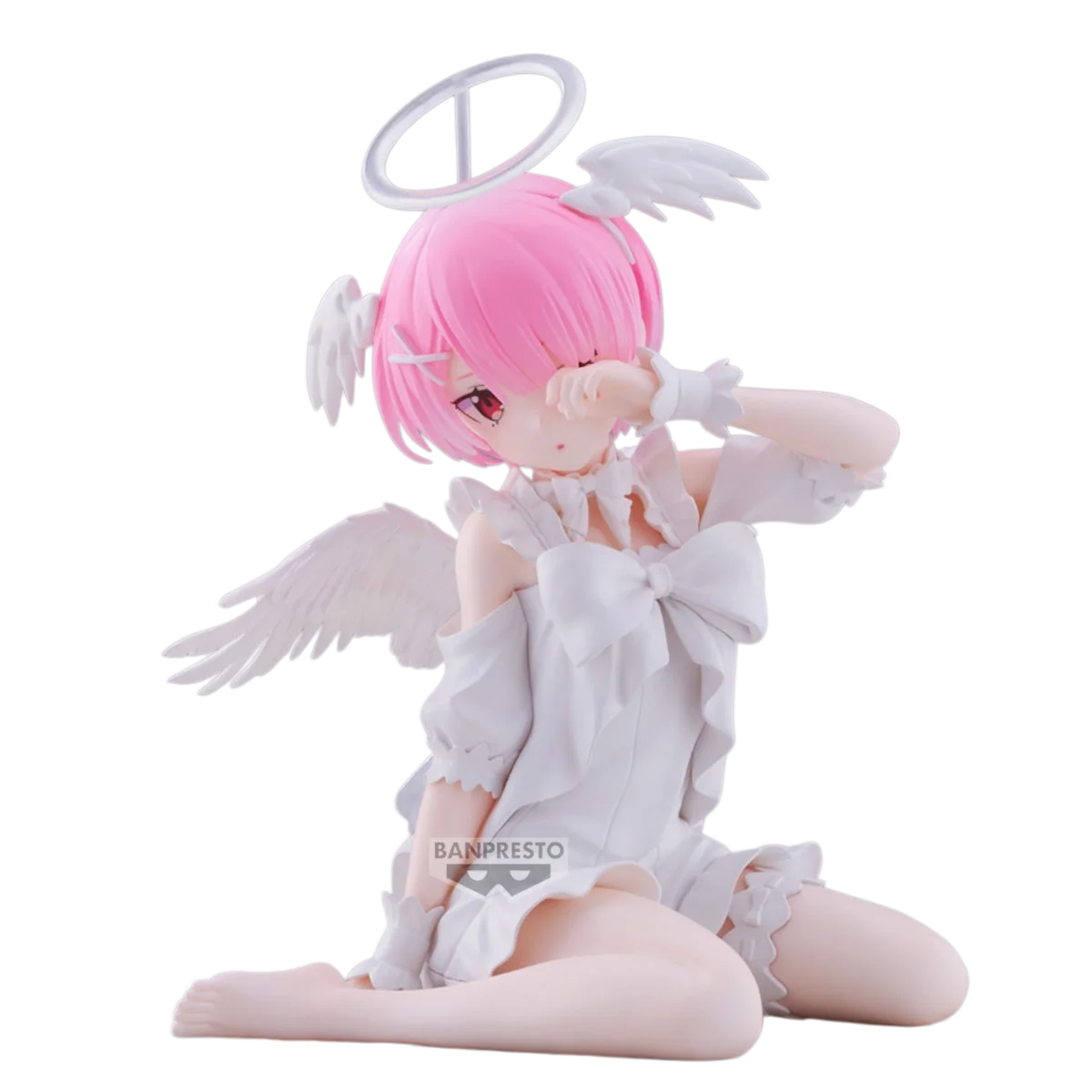Фото Banpresto Re:Zero Relax Time Рем и Рам, версия Sweet Angel Коллекционные фигурки персонажей аниме, игрушки, подарки на праздники №3