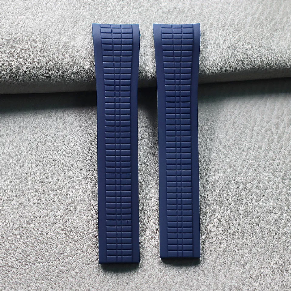 NH35 watches with rubber belt, silicone belt and butterfly buckle 21mm watches with modified watches without standard  NH35 watc