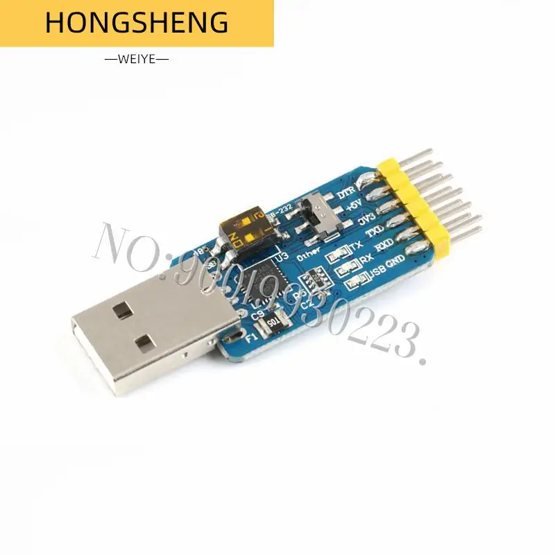 100% новый CP2102 USB к UART TTL RS232 USB TTL к RS485 взаимный преобразователь 6 в 1 модуль преобразователя последовательный адаптер для Arduino