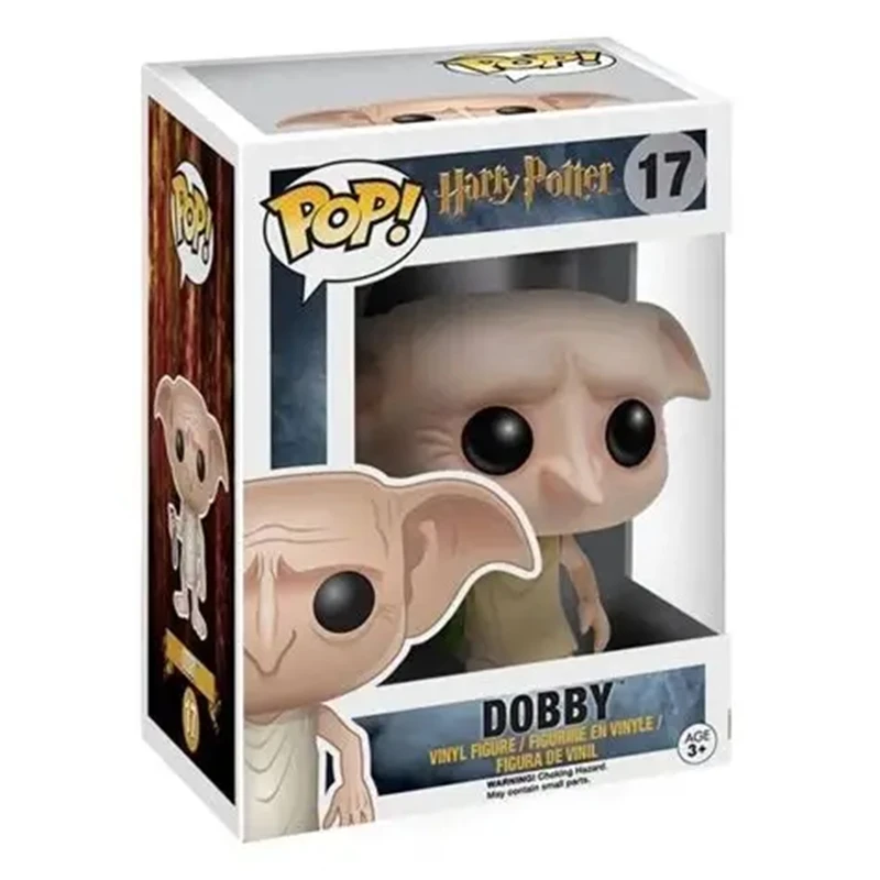 Коллекционная фигурка Funko Pop 17: Добби (Гарри Поттер) — классический персонаж из фильма, виниловая статуэтка для рабочего стола, отличный подарок для коллекционеров фильмов (art.: 3920dc295fb86) - 3920dc295fb86