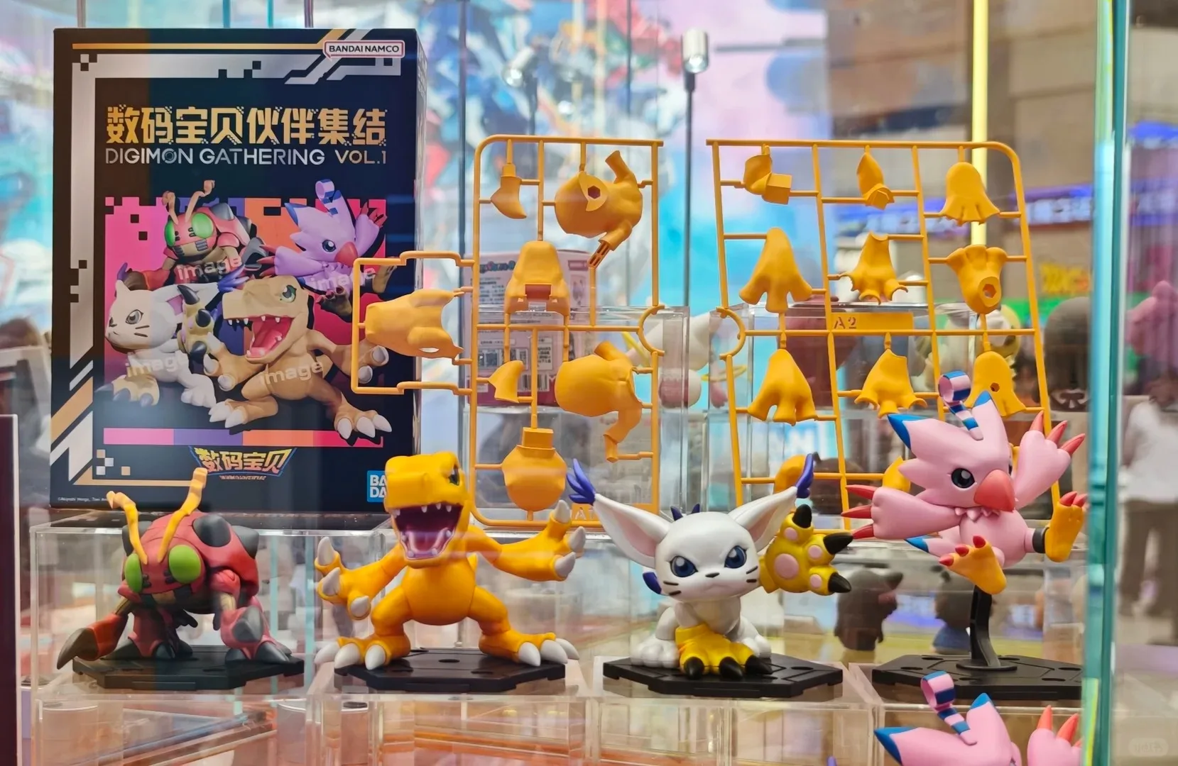 Коллекционная аниме-фигурка Digimon Blind Box Vol 1, ПВХ, украшение для рабочего стола, подарок для взрослых коллекционеров аниме, в наличии (art.: 3920dc5642635) - 3920dc5642635