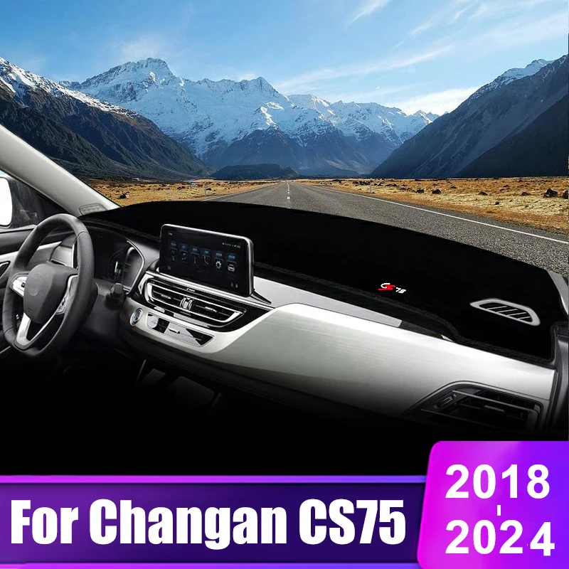 Для Changan CS75 2018 2019 2020 2021 2022 2023 2024 CS 75 автомобильный чехол для приборной панели