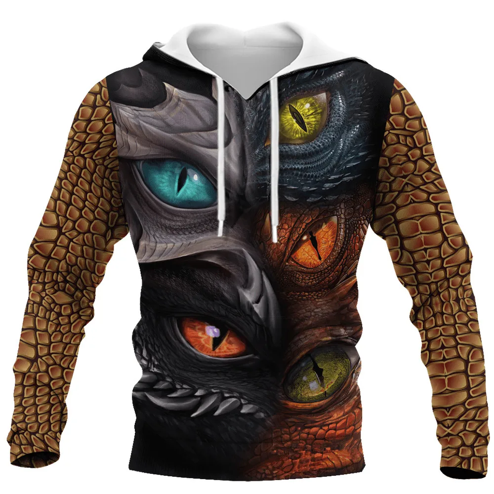 

Dragons Eyes Funny 3D All Over Printed Fashion Mens Hoodies & Sweatshirt Autumn Unisex Zipper Hoodie Casual Sportswear