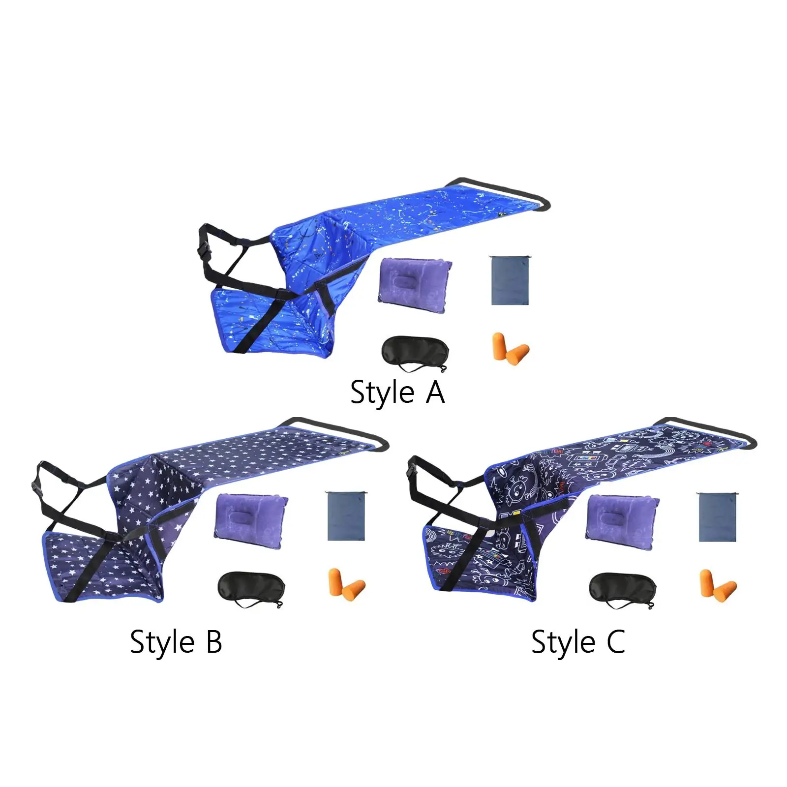 

Airplane Footrest Hammock Travel Foot Rest for Trains Airplane Travel Accessories